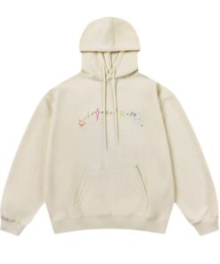 Oversized Casual Apricot Hoodie